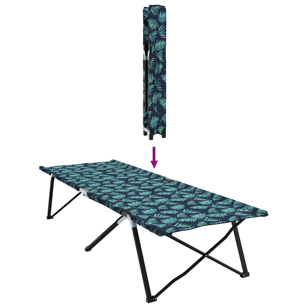 Letto da campeggio pieghevole Foglia Foresta 206 x 76 x 74 cm