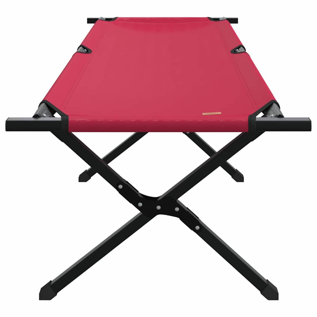 Letto da campeggio pieghevole Rosso 193 x 69 x 45 cm