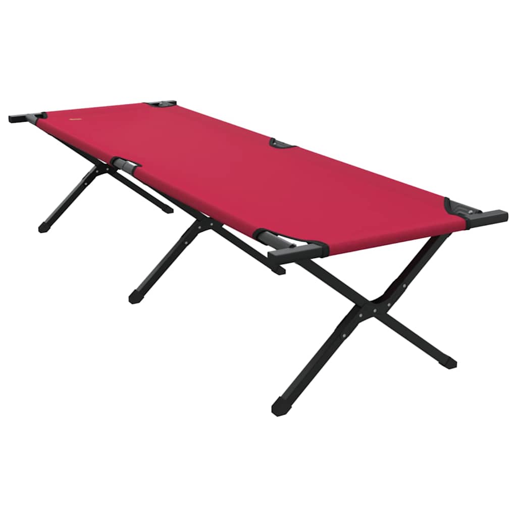 Letto da campeggio pieghevole Rosso 193 x 69 x 45 cm