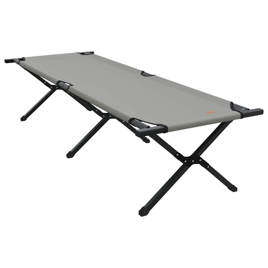 Letto da campeggio pieghevole Grigio 193 x 69 x 45 cm