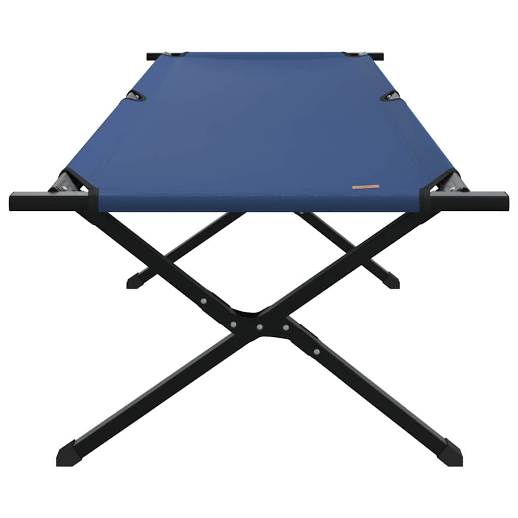 Letto da campeggio pieghevole Blu 210 x 80 x 46 cm
