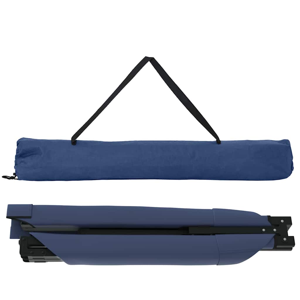 Letto da campeggio pieghevole Blu 210 x 80 x 46 cm
