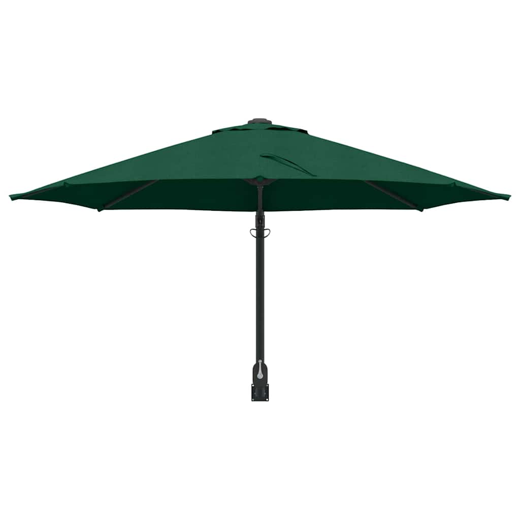 Ombrello da giardino 248 x 248 x 148 cm Poliestere e Acciaio