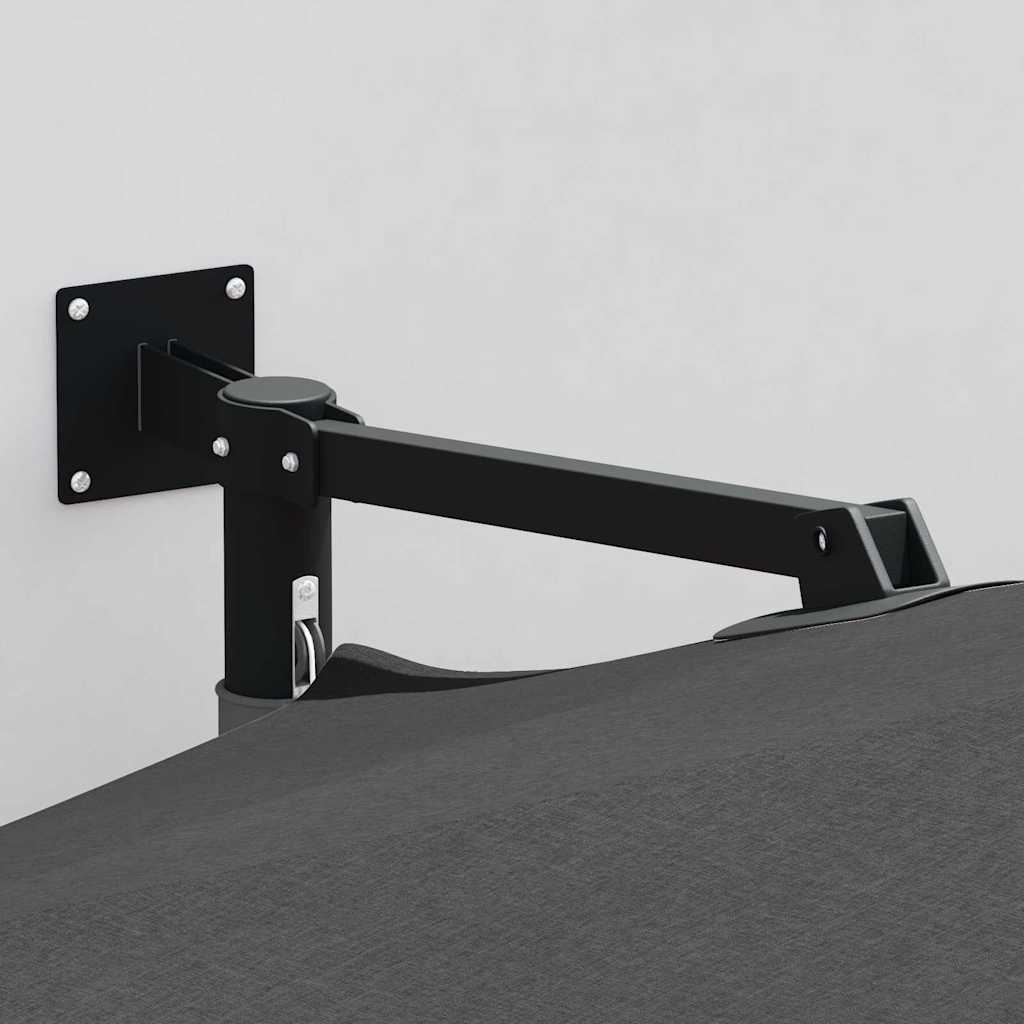 Ombrello da giardino 248 x 248 x 148 cm Poliestere e Acciaio