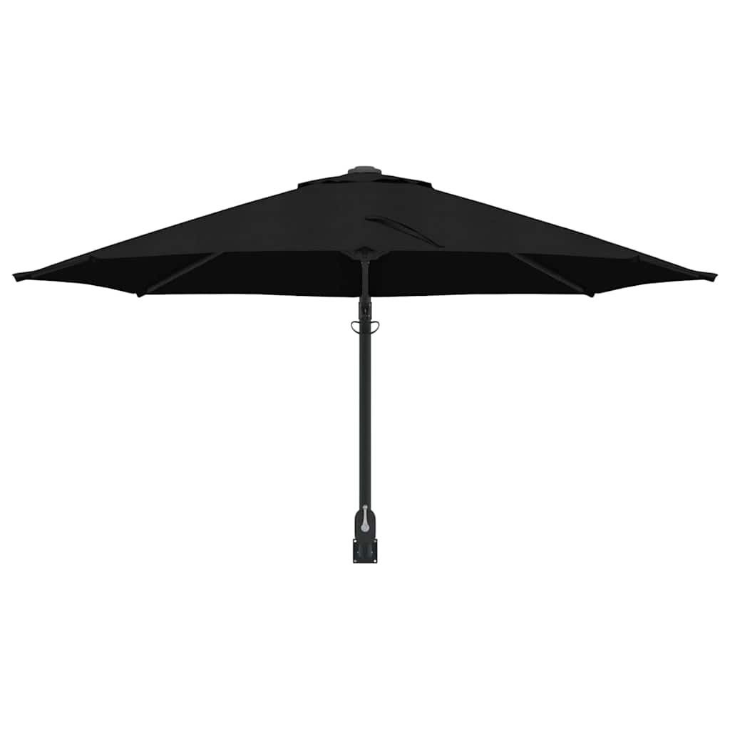 Ombrello da giardino 248 x 248 x 148 cm Poliestere e Acciaio
