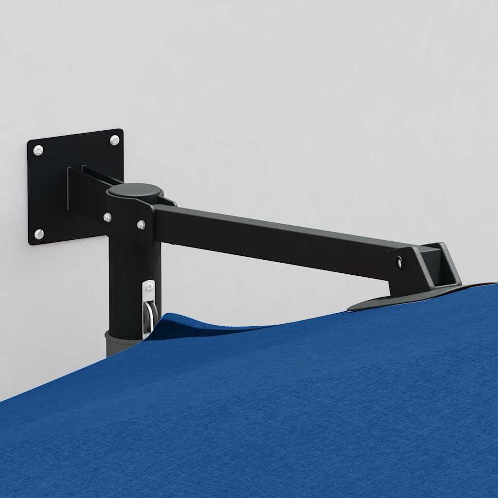 Ombrello da giardino 248 x 248 x 148 cm Poliestere e Acciaio