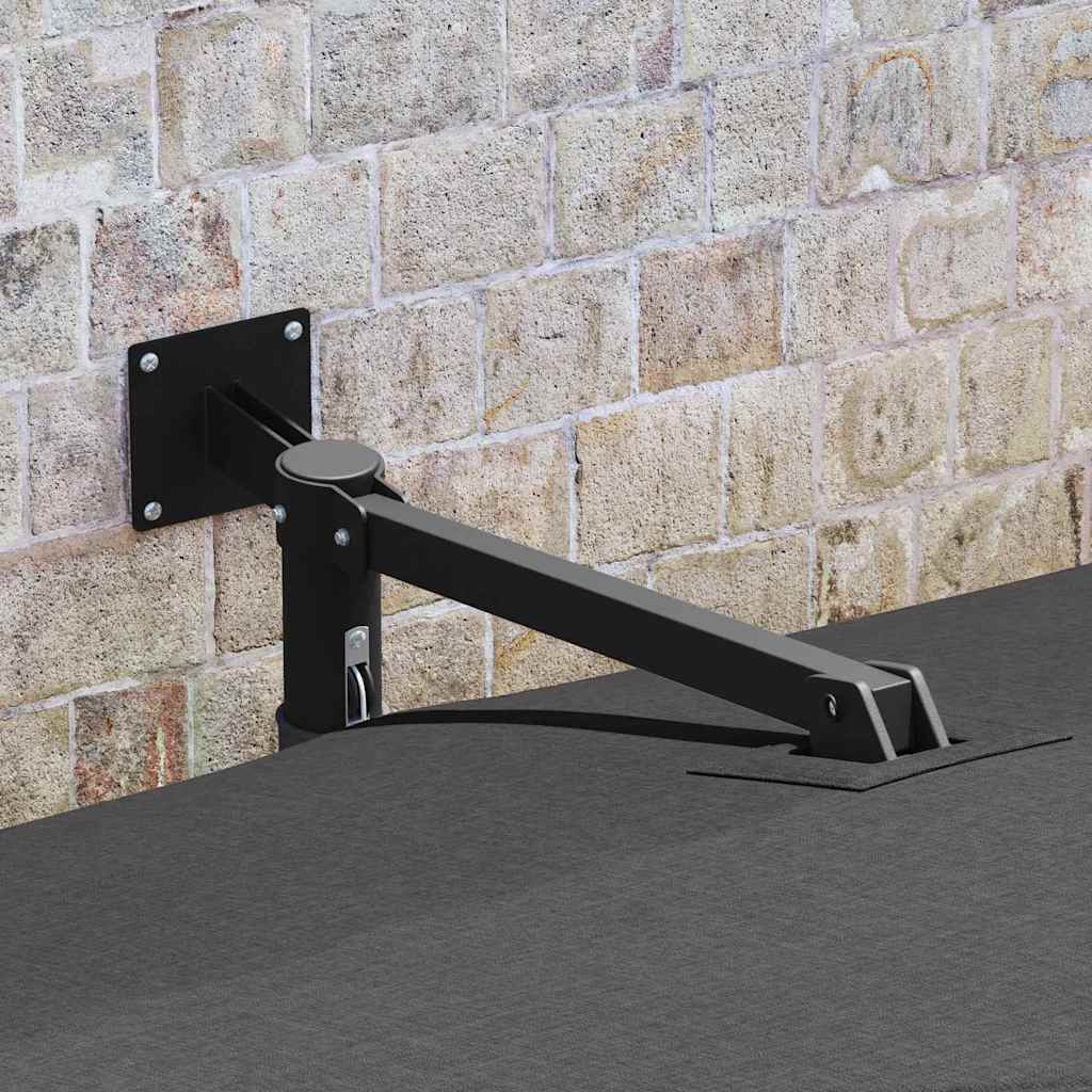 Ombrello da giardino Antracite 248,5 x 247,5 x 160 cm