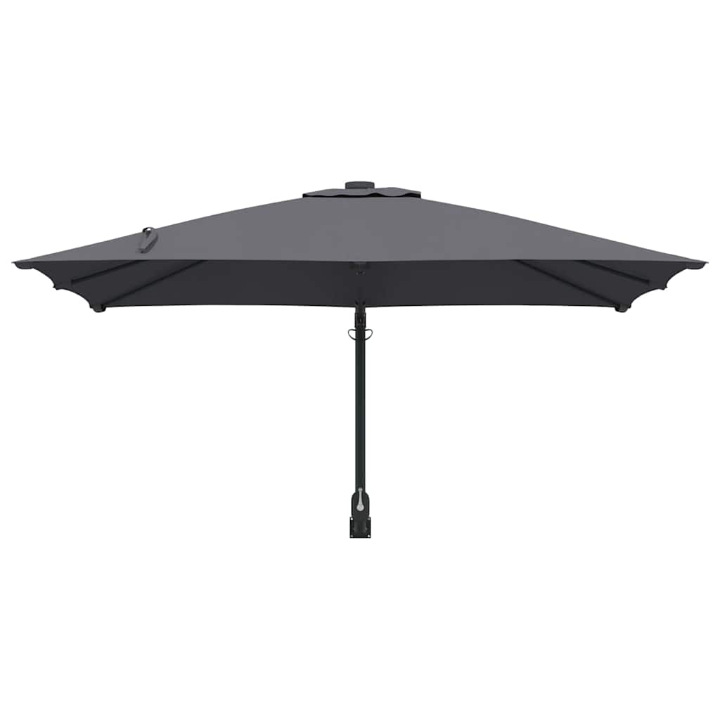 Ombrello da giardino Antracite 248,5 x 247,5 x 160 cm