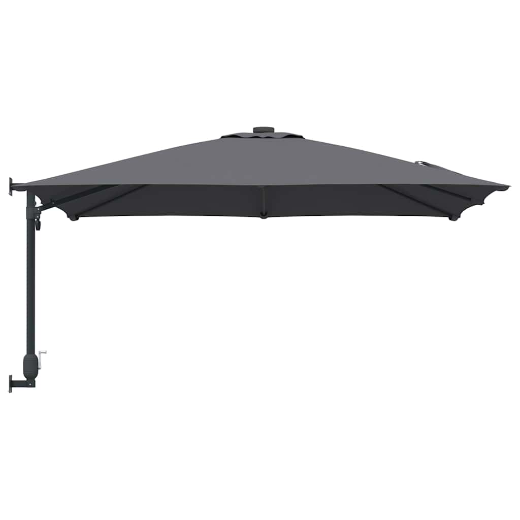 Ombrello da giardino Antracite 248,5 x 247,5 x 160 cm