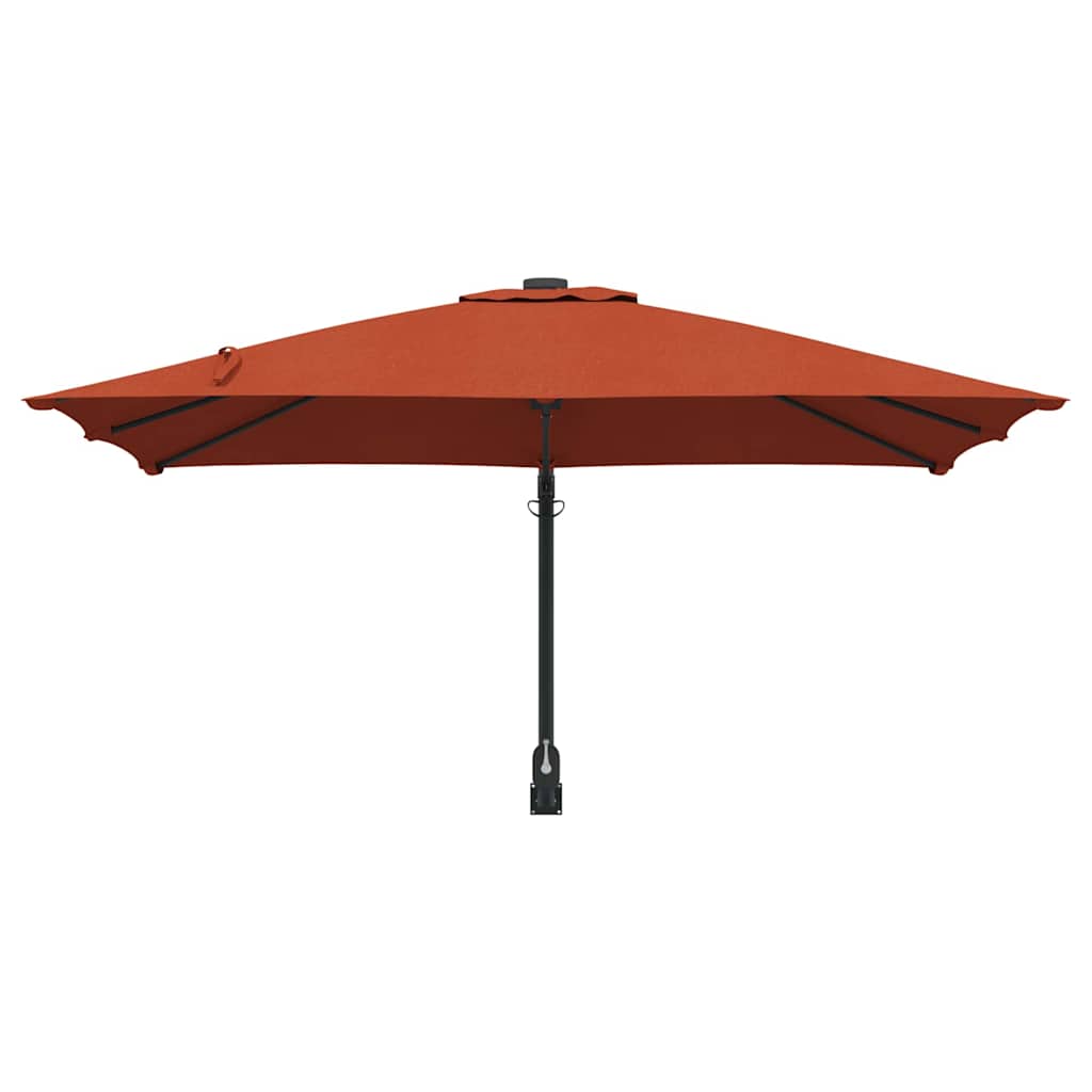 Ombrello da giardino Terracotta 248,5 x 247,5 x 160 cm