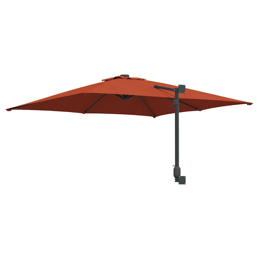 Ombrello da giardino Terracotta 248,5 x 247,5 x 160 cm