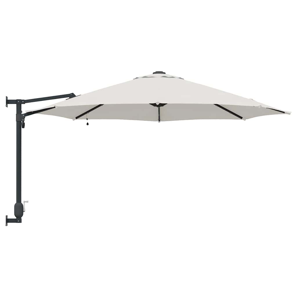 Ombrello da giardino Sabbia 248 x 248 x 148 cm