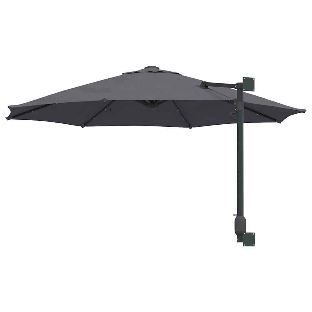 Ombrello da giardino Antracite 248 x 248 x 148 cm