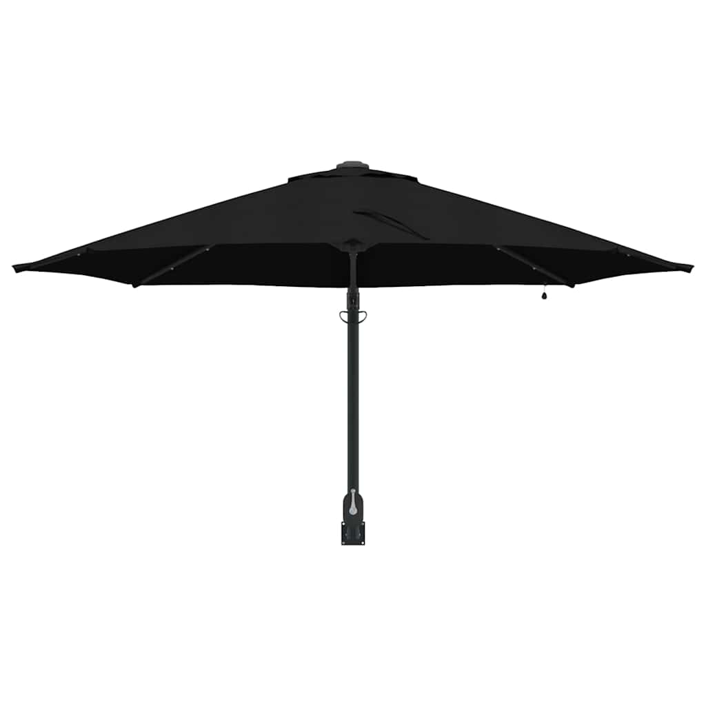 Ombrello da giardino 248 x 248 x 148 cm Poliestere e Acciaio