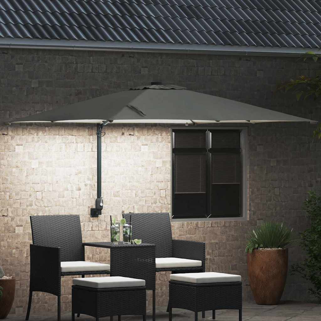 Ombrello da giardino Sabbia 248,5 x 247,5 x 160 cm