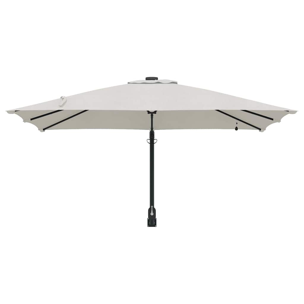 Ombrello da giardino Sabbia 248,5 x 247,5 x 160 cm