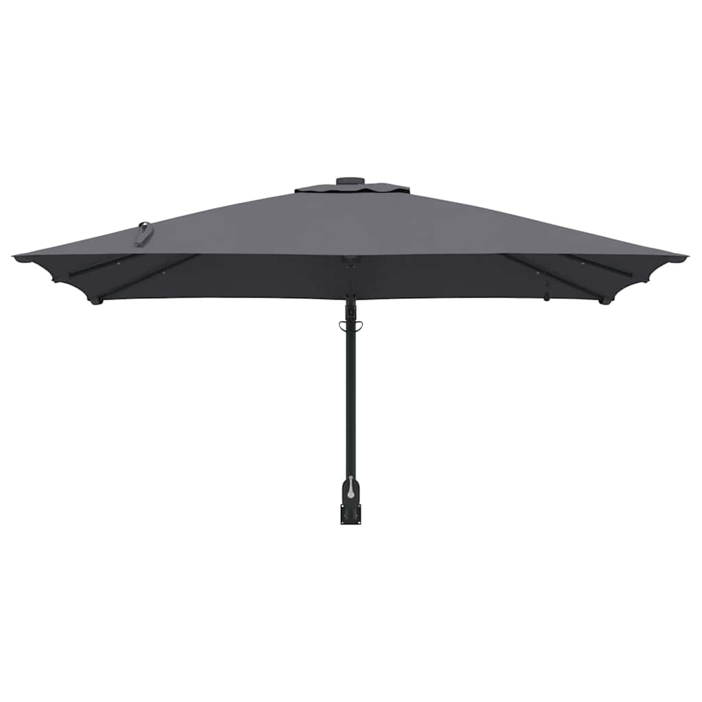 Ombrello da giardino Antracite 248,5 x 247,5 x 160 cm