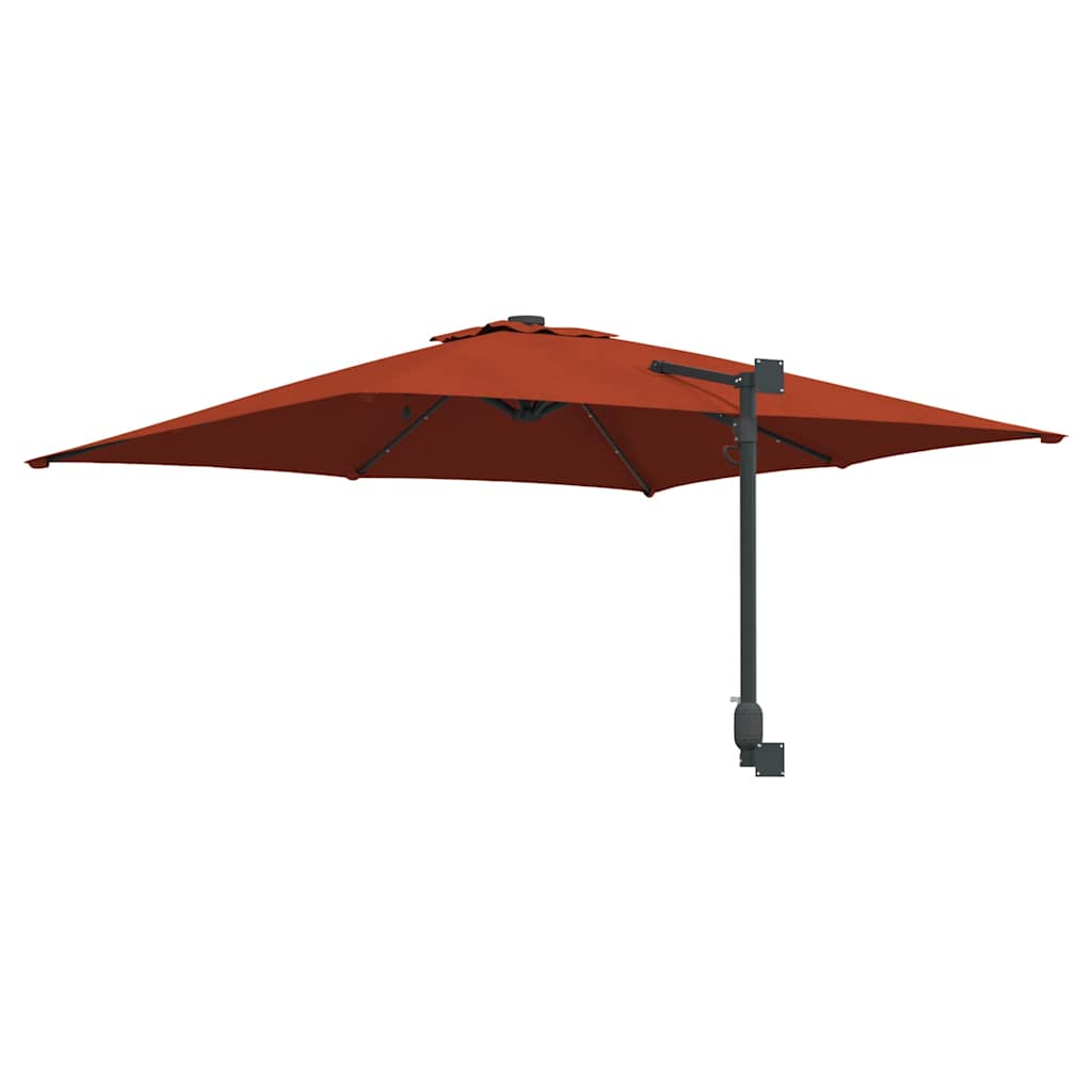 Ombrello da giardino Terracotta 248,5 x 247,5 x 160 cm