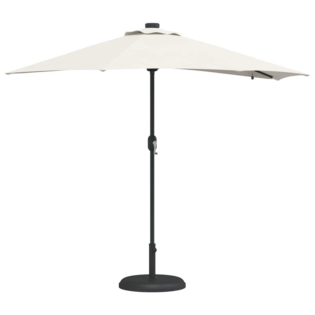 Ombrello da giardino Sabbia 294 x 150 x 223 cm