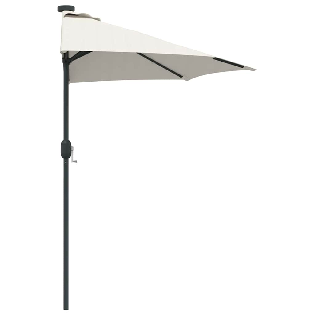 Ombrello da giardino Sabbia 294 x 150 x 223 cm