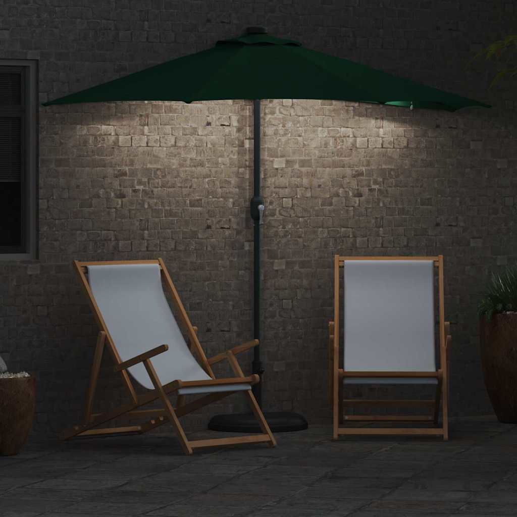 Ombrello da giardino Verde 294 x 150 x 223 cm