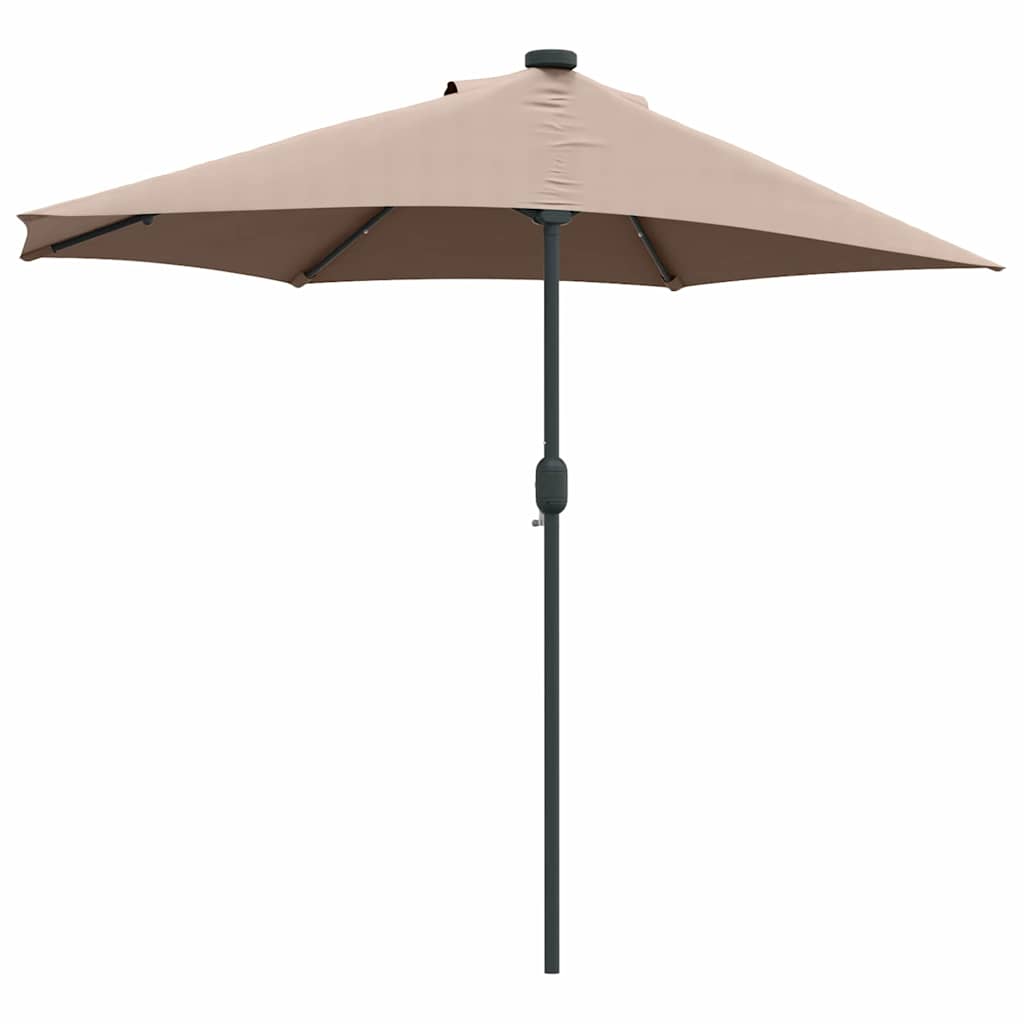 Ombrello da giardino 294 x 150 x 223 cm Poliestere e Acciaio