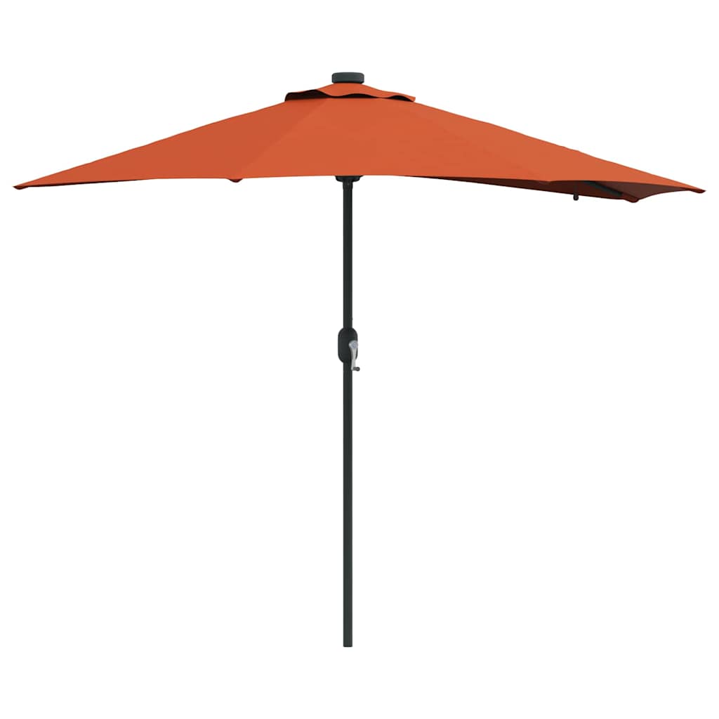 Ombrello da giardino Terracotta 294 x 150 x 223 cm