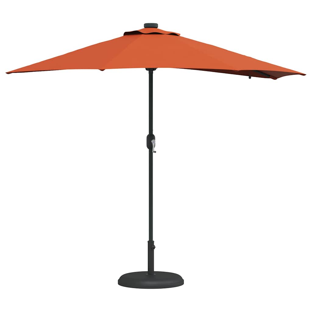 Ombrello da giardino Terracotta 294 x 150 x 223 cm
