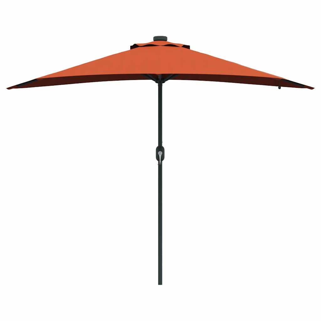 Ombrello da giardino Terracotta 294 x 150 x 223 cm