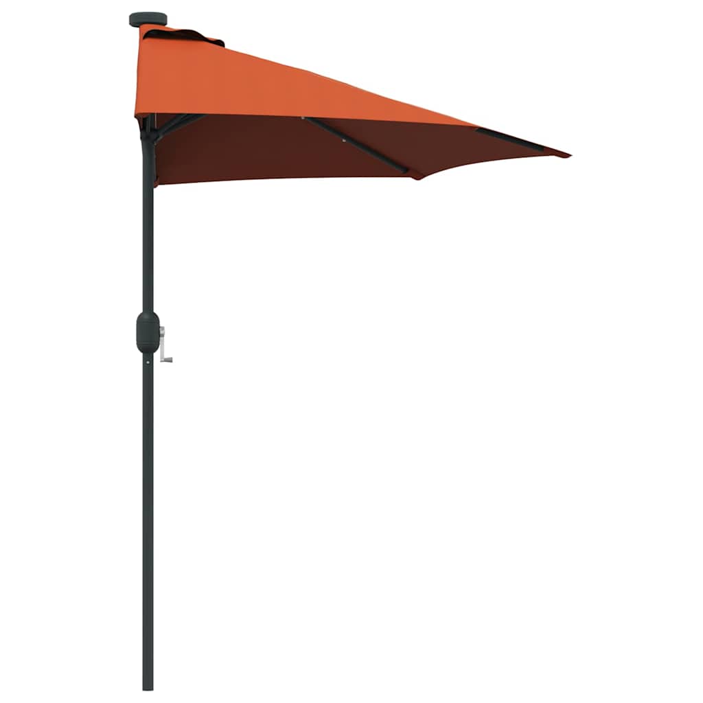 Ombrello da giardino Terracotta 294 x 150 x 223 cm