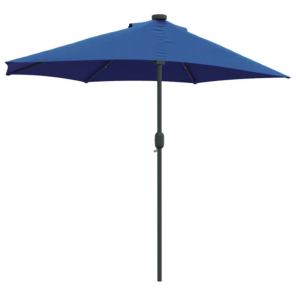Ombrello da giardino 294 x 150 x 223 cm Poliestere e Acciaio