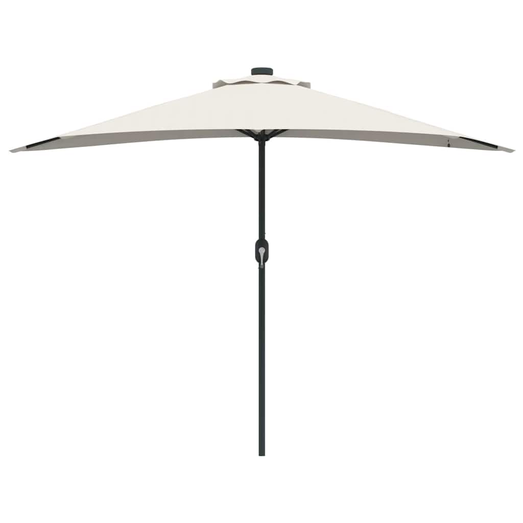 Ombrello da giardino 294 x 150 x 224 cm Poliestere e Acciaio
