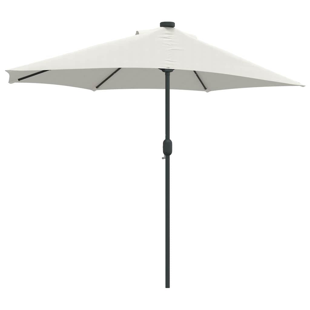 Ombrello da giardino 294 x 150 x 224 cm Poliestere e Acciaio