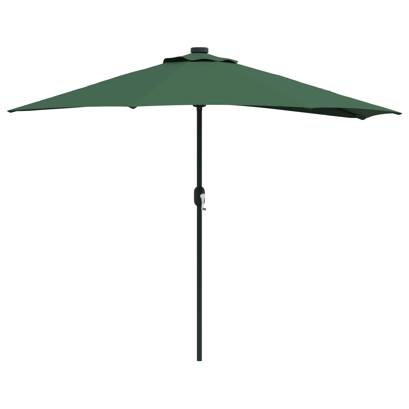 Ombrello da giardino 294 x 150 x 224 cm Poliestere e Acciaio
