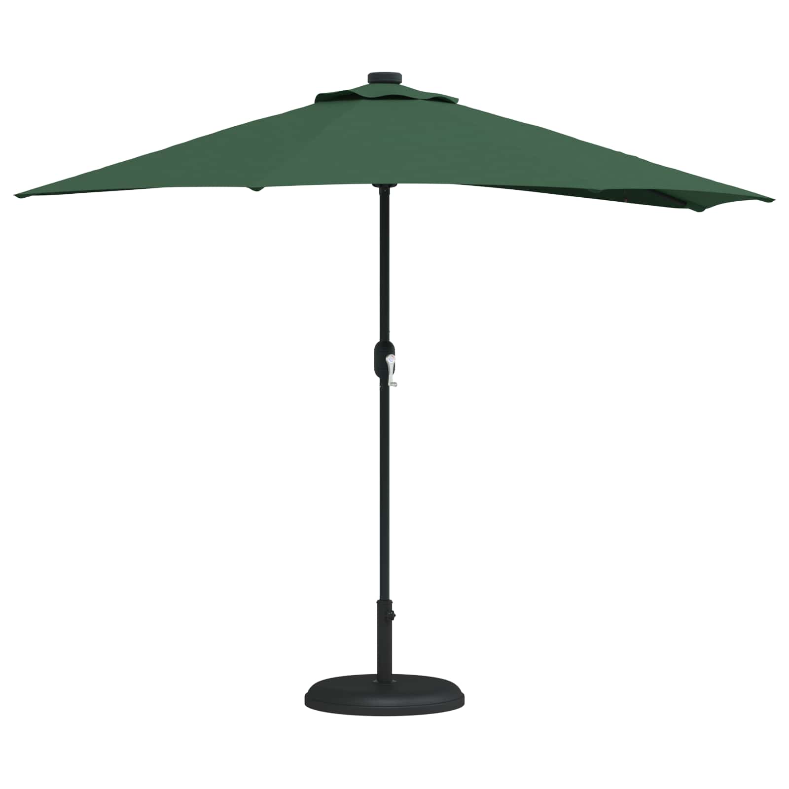 Ombrello da giardino 294 x 150 x 224 cm Poliestere e Acciaio