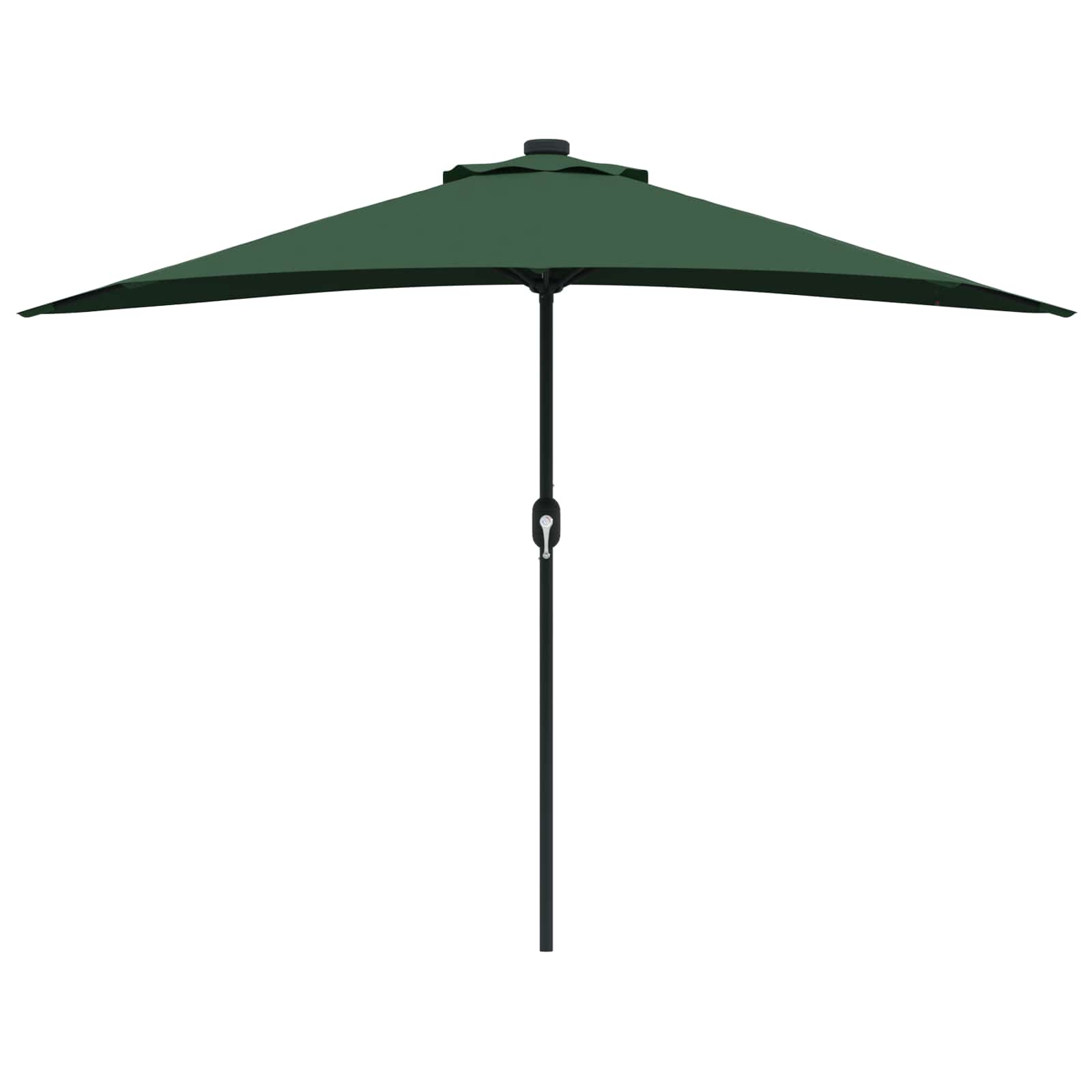 Ombrello da giardino 294 x 150 x 224 cm Poliestere e Acciaio