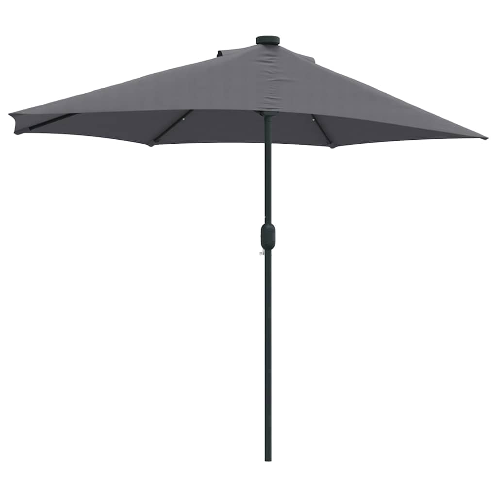 Ombrello da giardino 294 x 150 x 224 cm Poliestere e Acciaio