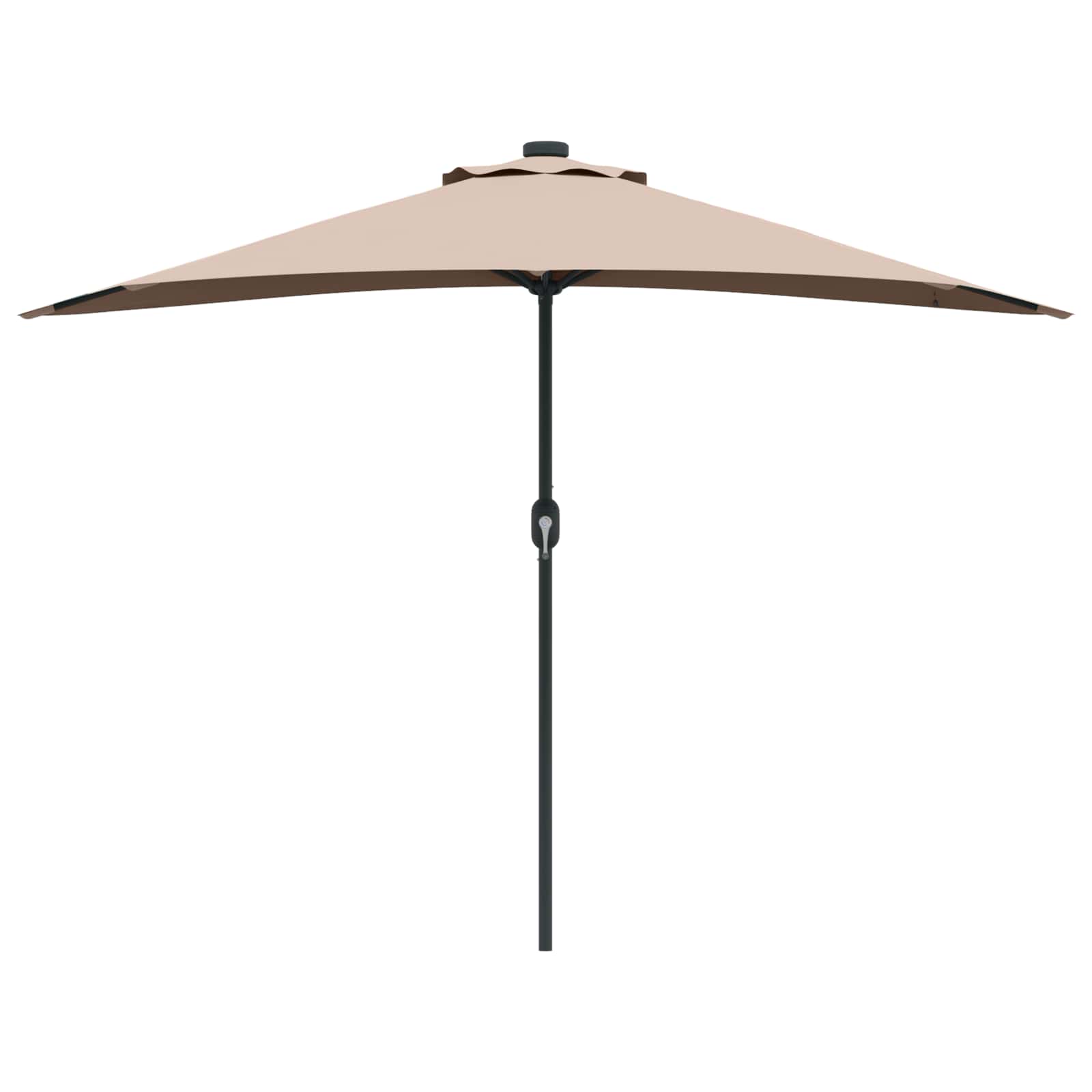 Ombrello da giardino 294 x 150 x 224 cm Poliestere e Acciaio