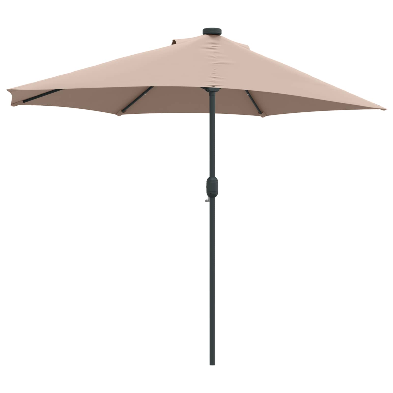 Ombrello da giardino 294 x 150 x 224 cm Poliestere e Acciaio