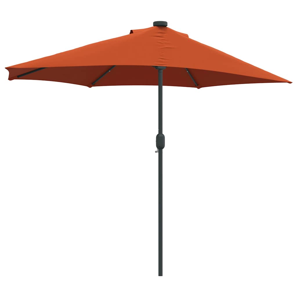 Ombrello da giardino 294 x 150 x 224 cm Poliestere e Acciaio