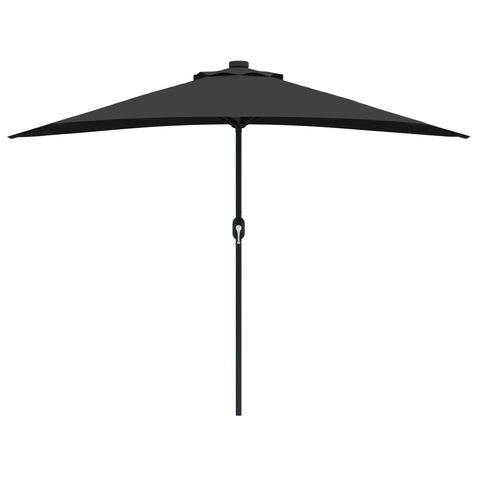 Ombrello da giardino 294 x 150 x 224 cm Poliestere e Acciaio