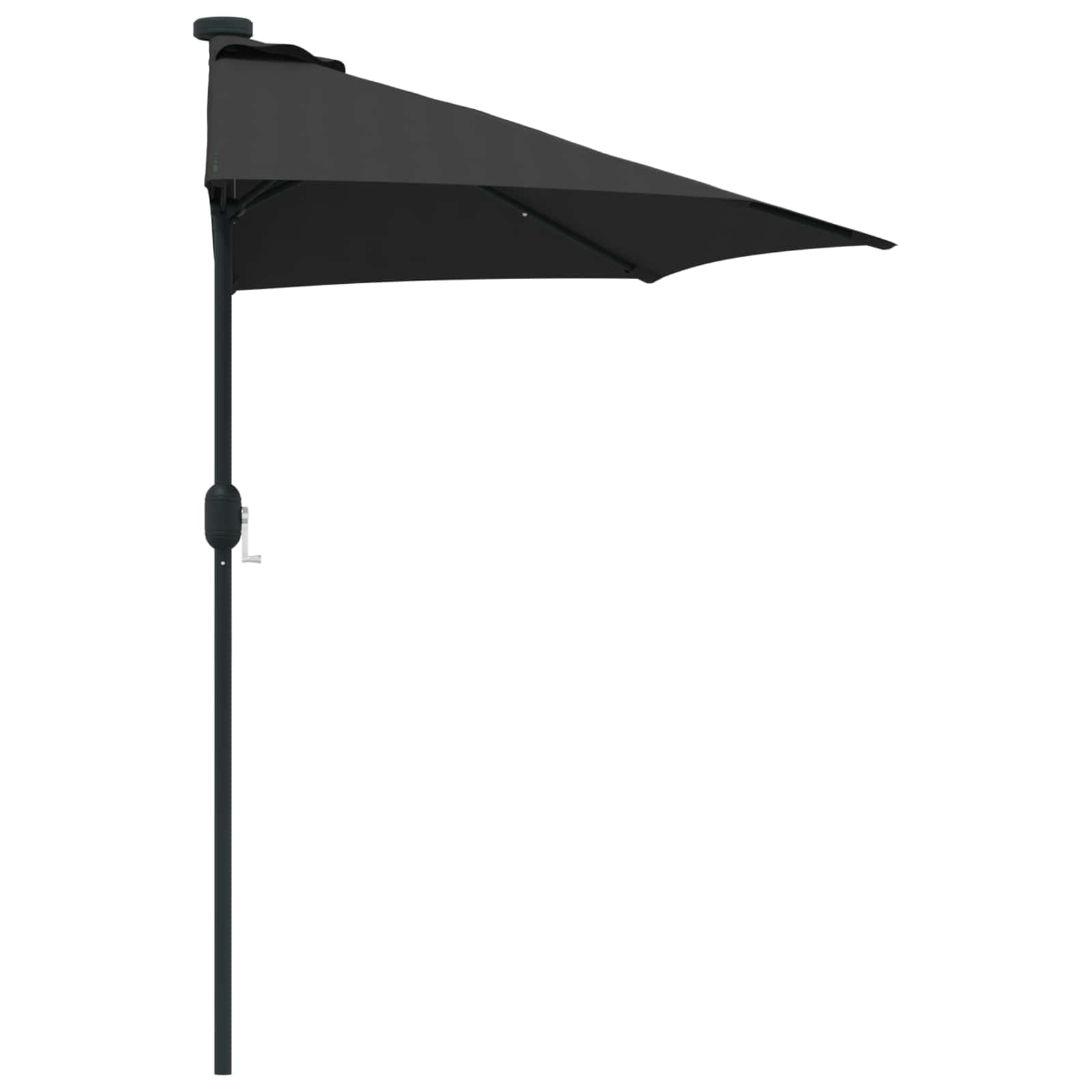 Ombrello da giardino 294 x 150 x 224 cm Poliestere e Acciaio