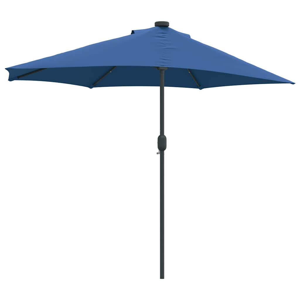 Ombrello da giardino 294 x 150 x 224 cm Poliestere e Acciaio