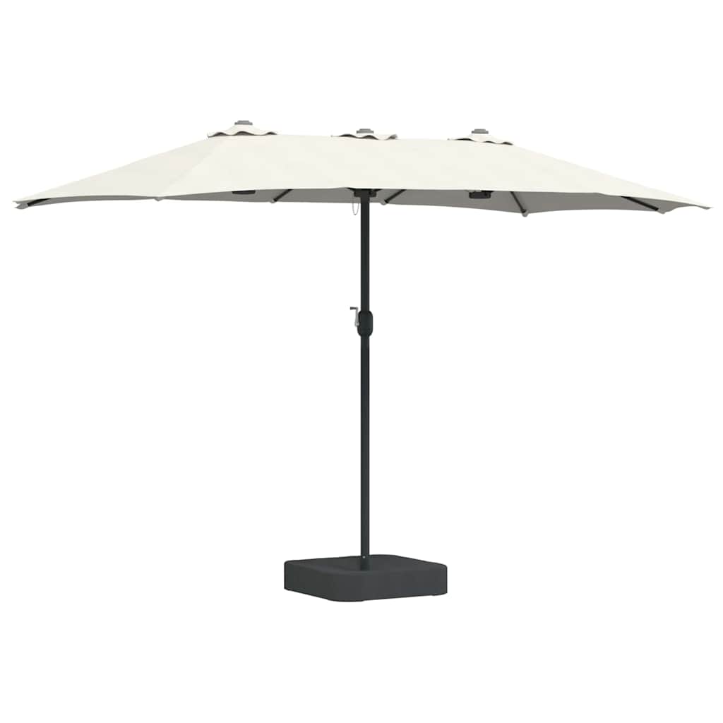 Ombrello da giardino Sabbia 385 x 209 x 244 cm