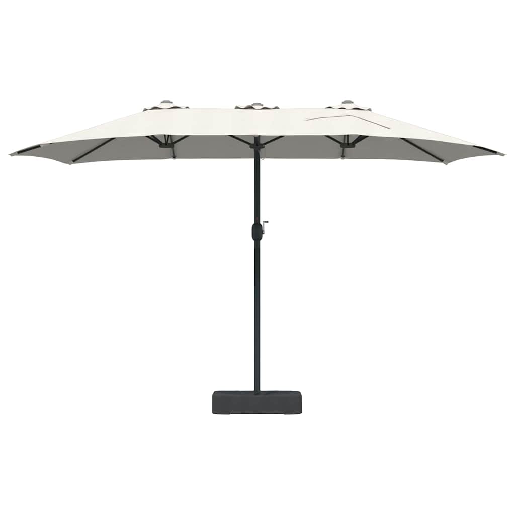 Ombrello da giardino Sabbia 385 x 209 x 244 cm