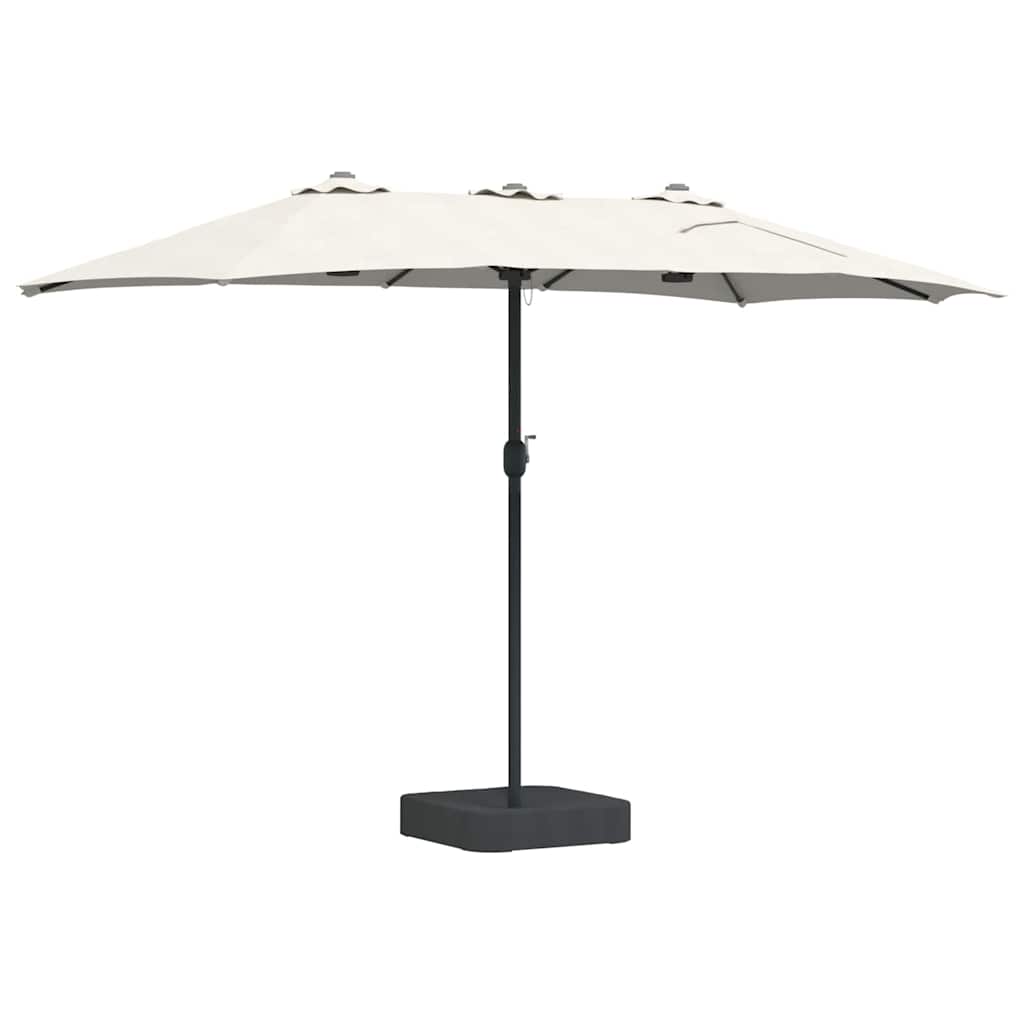 Ombrello da giardino Sabbia 385 x 209 x 244 cm