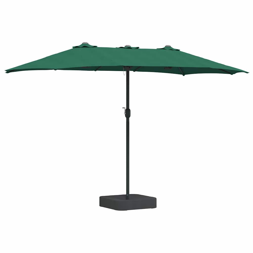 Ombrello da giardino Verde 385 x 209 x 244 cm
