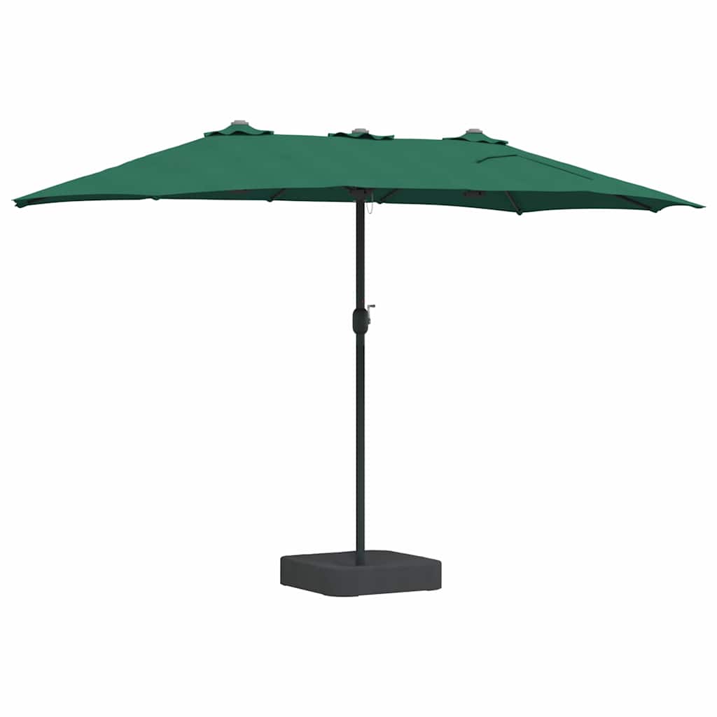 Ombrello da giardino Verde 385 x 209 x 244 cm