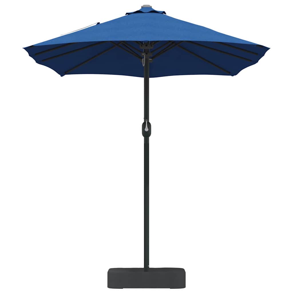 Ombrello da giardino 385 x 209 x 244 cm Poliestere e Acciaio