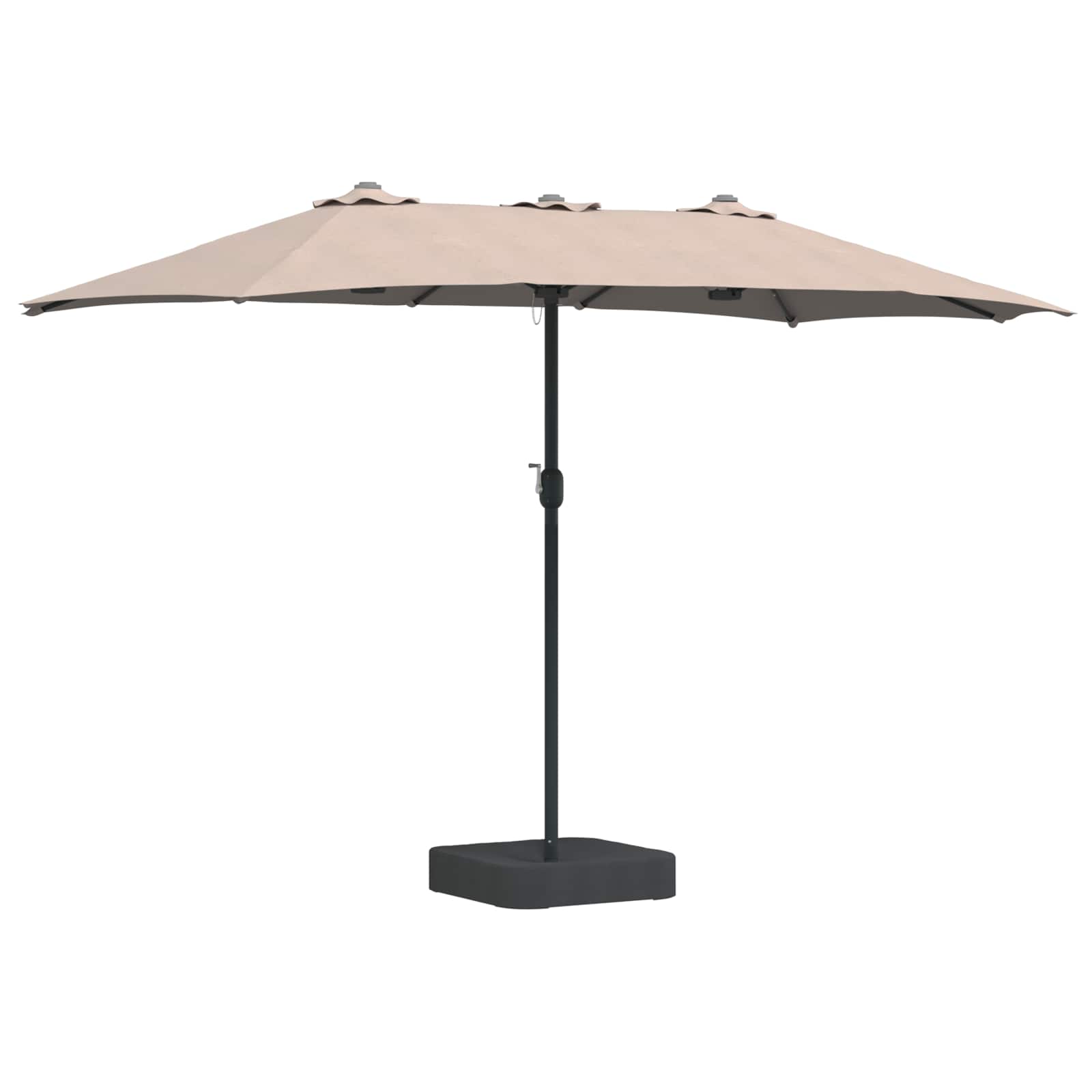 Ombrello da giardino 385 x 209 x 244 cm Poliestere Talpa